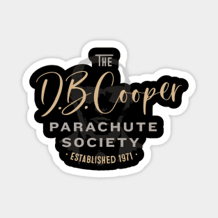 D.B.Cooper's Parachute Society Magnet