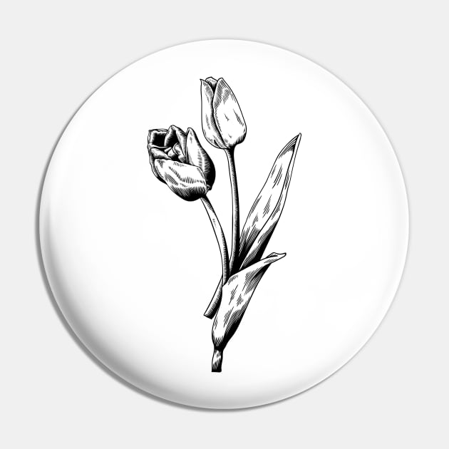 Tulips Pin by Digster