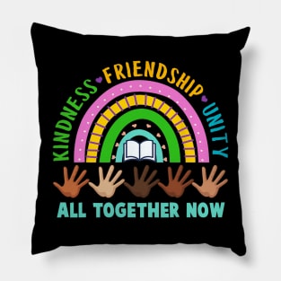 Kindness Friendship Unity All Together Now Summer Reading Pillow