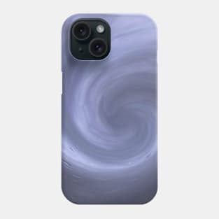 Powerful blue tornado- inside tornado Phone Case