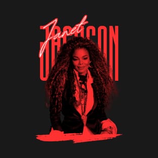 Janet jackson//original retro fan design T-Shirt