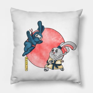 Kawaii Warriors Pillow