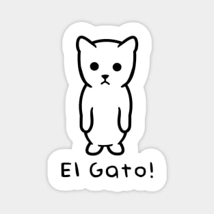 El Gato! - black Magnet