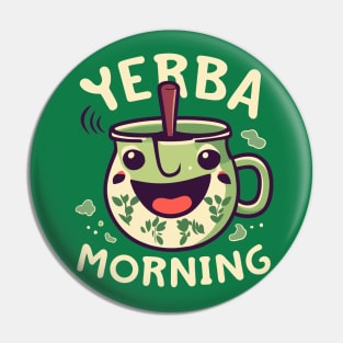 Yerba Morning Yerba Mate Tea Pin