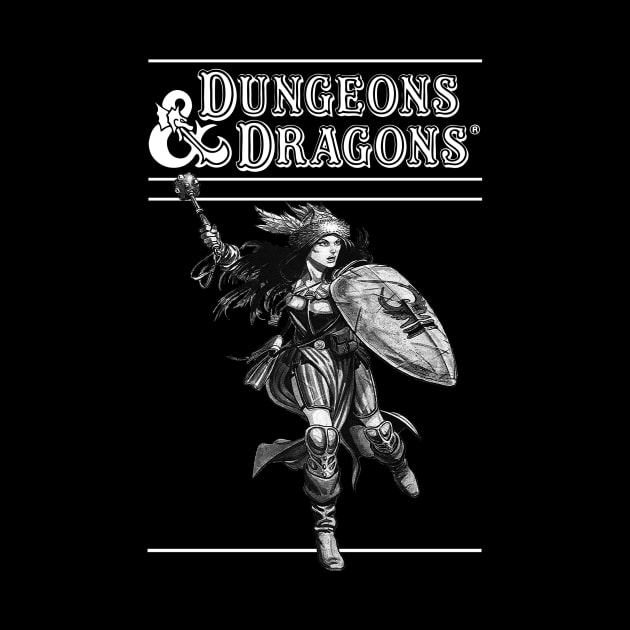 Dungeons and Dragons Cleric by The Basement Podcast