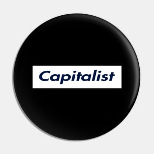 SUPER CAPITALIST LOGO Pin