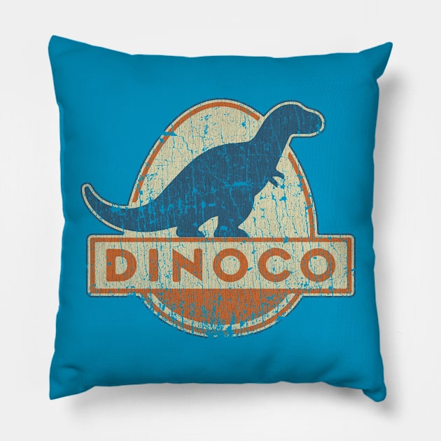 Dinoco Oil 1930 Pillow by JCD666