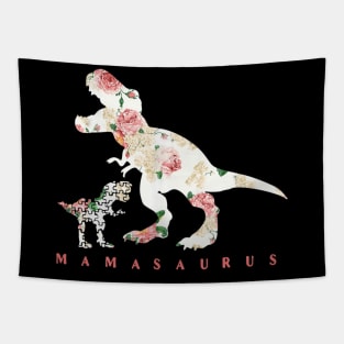 Mamasaurus Autism Awareness Dinosaur Shirt Autism Tapestry