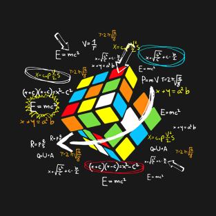 Math Rubik Cube Math T-Shirt