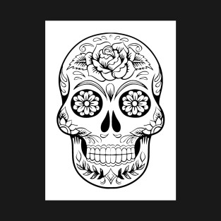 Skull Artwork T Shirts Teepublic
