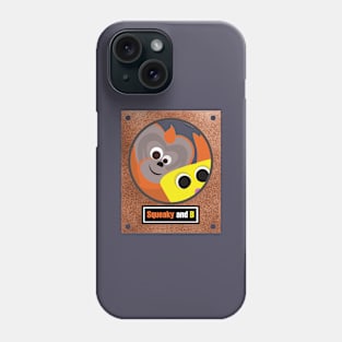 Curious Squeaky and B Phone Case