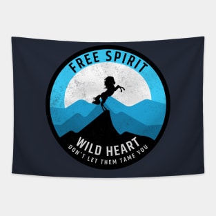 Free spirit - Wild heart Tapestry
