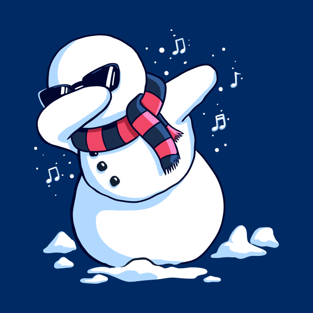 Dabbing Snowman Christmas Dab by Boots