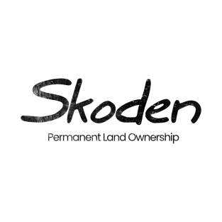 Skoden Permanent Land Ownership Black Print T-Shirt