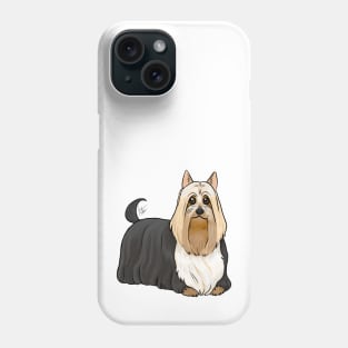 Dog - Silky Terrier - Black and Tan Phone Case