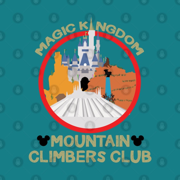 Magic Kingdom Mountain Climbers Club by DisTee