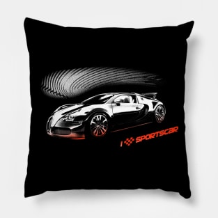 Sportscar Pillow