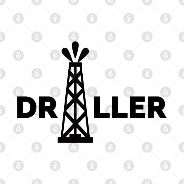 Oil & Gas Offshore Drilling Rig Driller by Felipe G Studio