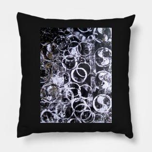 Water Series - Black Water Fine Art Print Pillow