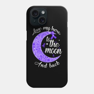 love lupus hero to the moon Phone Case