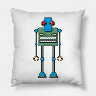 Pixel Robot 216 Pillow