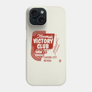 Vintage Victory Club Carson City Nevada Phone Case