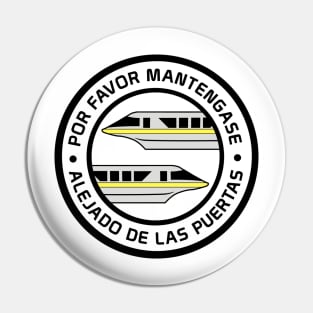 MonorailPorFavorYellow Pin