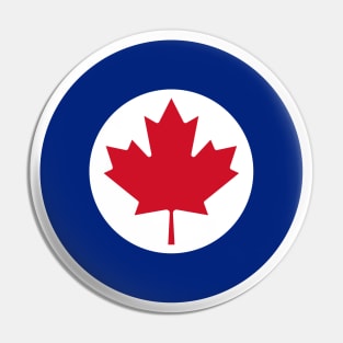 Canadian air force roundel Pin