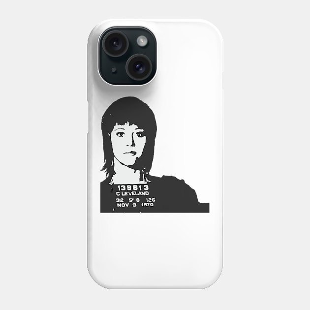 fonda mugshot Phone Case by Rooscsbresundae