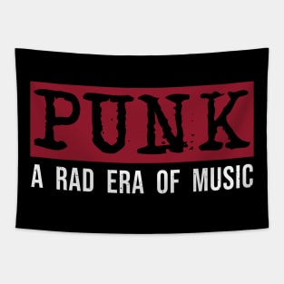 Punk : A rad era of music / white Tapestry