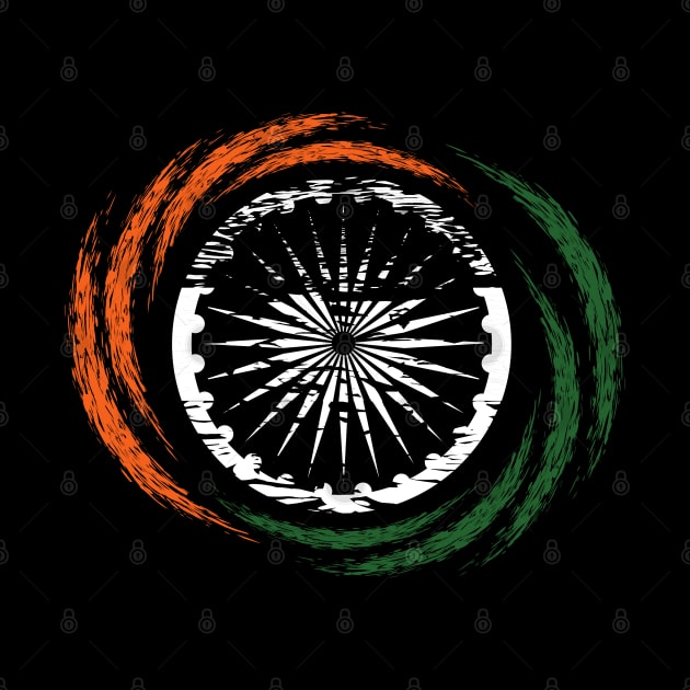 India-tiranga by Myartstor 