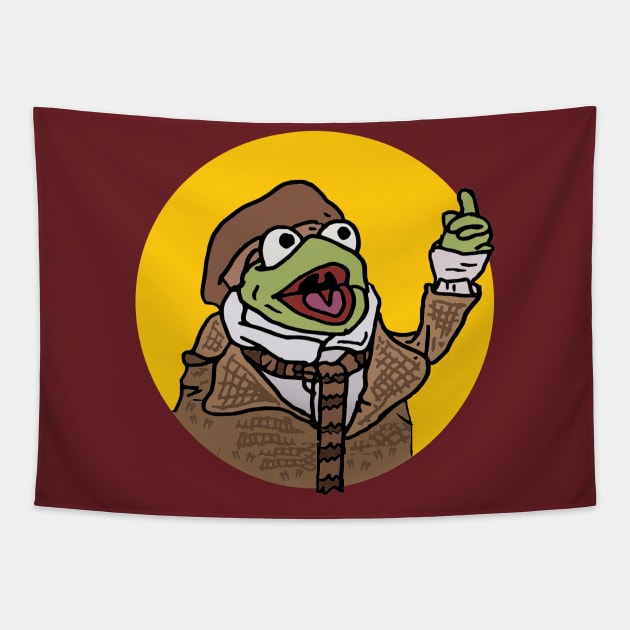 Tiny Tim, A Muppet Christmas Carol Tapestry by JennyGreneIllustration