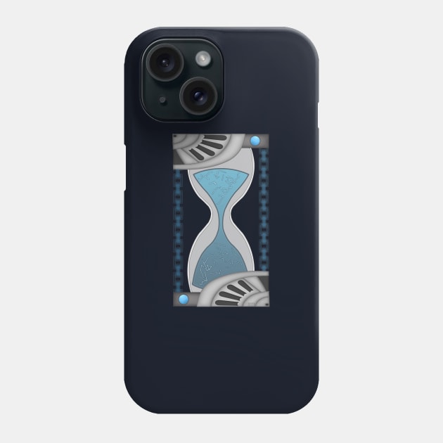 Of the Blue Moon Hourglass Phone Case by LetsGetGEEKY