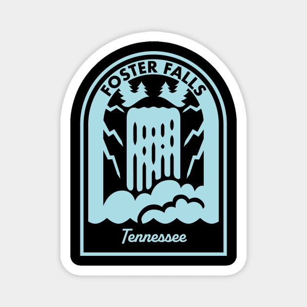 Foster Falls Tennessee Magnet by HalpinDesign