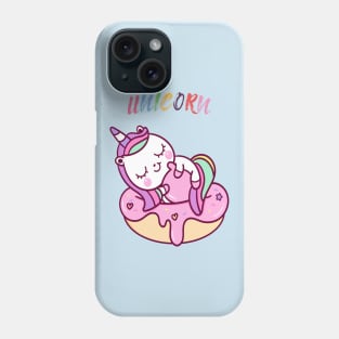 Unicorn Donut Lover Phone Case