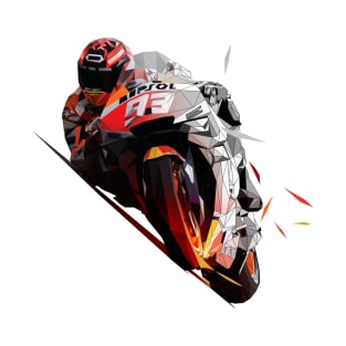 Marc Marquez low poly T-Shirt