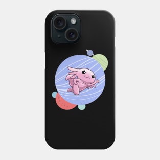 Pastel Goth Axolotl Astronaut Kawaii Phone Case