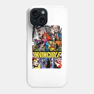 Invincible Poster Manga Style Phone Case