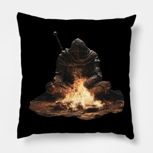 dark soul Pillow