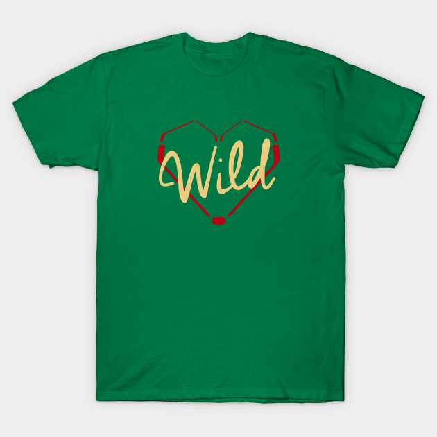 Discover Wild at Heart - Minnesota Wild Hockey - T-Shirt