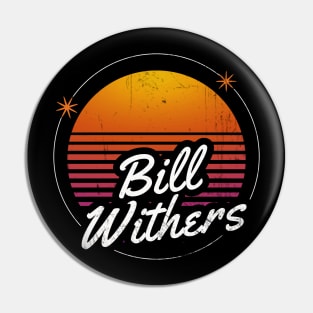 bill withers vintage moon #1 Pin