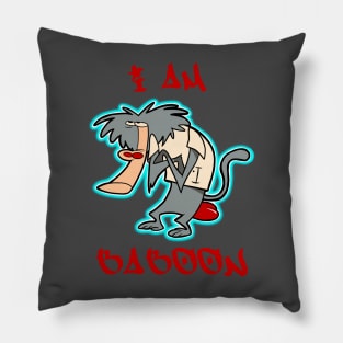 I am Baboon Pillow