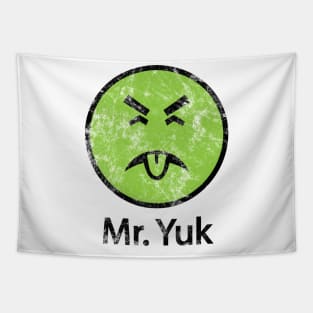 Mr. Yuk Retro Vintage Distressed Tapestry