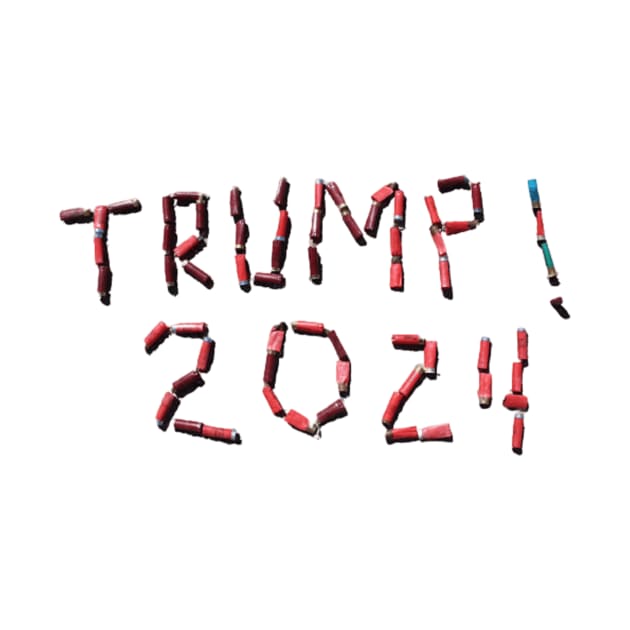 Trump 2024 Shotgun Shells by Battlefoxx Living Earth