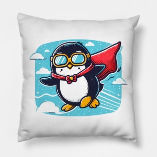 Super Penguin Pillow