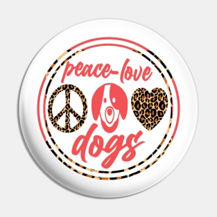 peace love dogs Pin