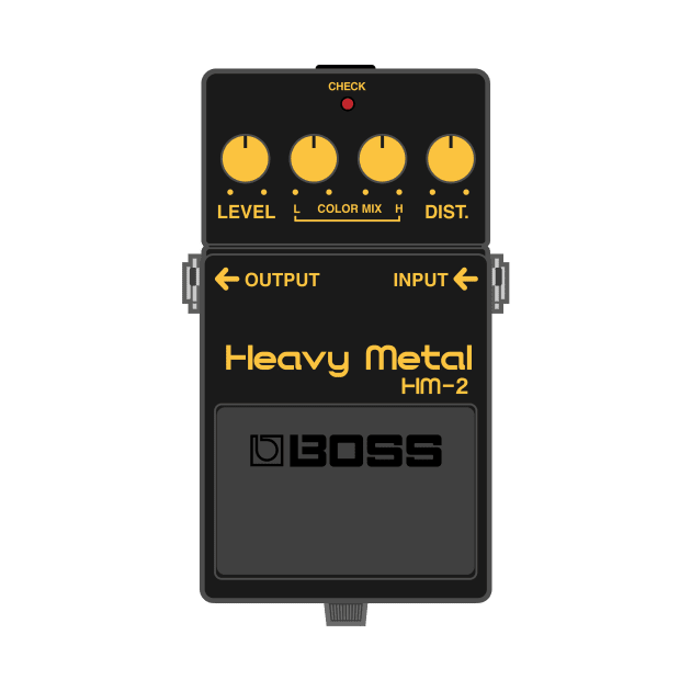 Boss HM-2 Heavy Metal Guitar Effect Pedal by conform