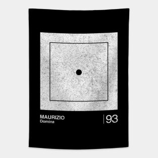 Maurizio / Minimalist Graphic Artwork Design Tapestry