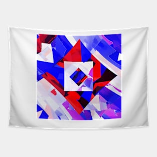 Triangles and squares II Tapestry