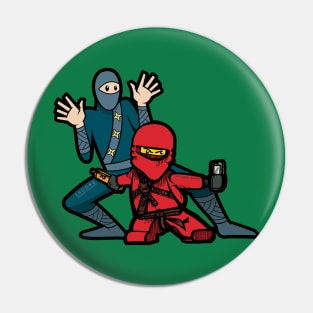 Jazz Hands Ninja Pin